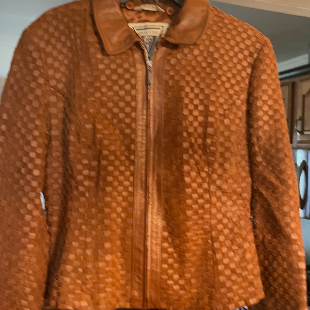 Marvin Richards Brown Leather Jacket